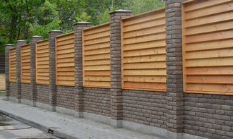 Mur de clôture